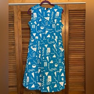 NOOWORKS Edie dress, Manic print, size L